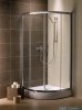 Radaway Premium Plus A Kabina półokrągła 100x100x190cm szkło grafitowe